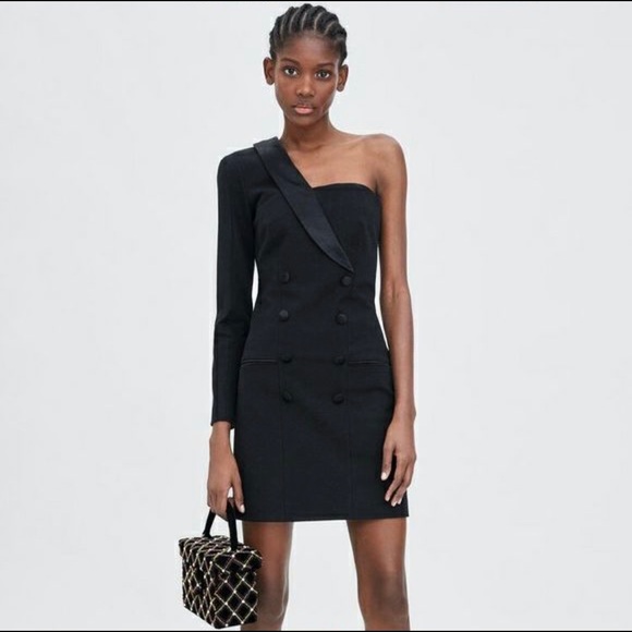 Zara | Dresses | Zara Black Tuxedo 